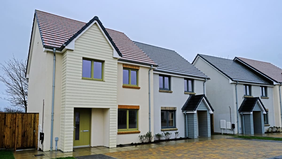 First residential properties built by Local Authority in more than 25